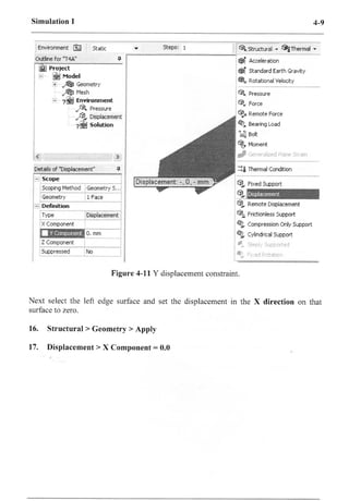 Ansys workbench tutorial v.10