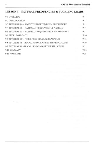 Ansys workbench tutorial v.10