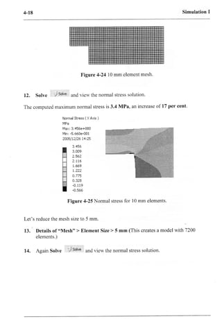 Ansys workbench tutorial v.10