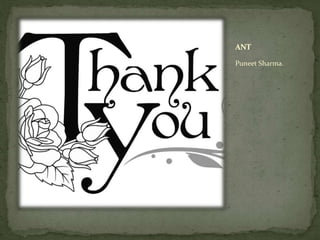ANT
Puneet Sharma.
 