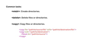 Comprehensive Guide to Apache Ant Build Tool for Java Projects | PPTX