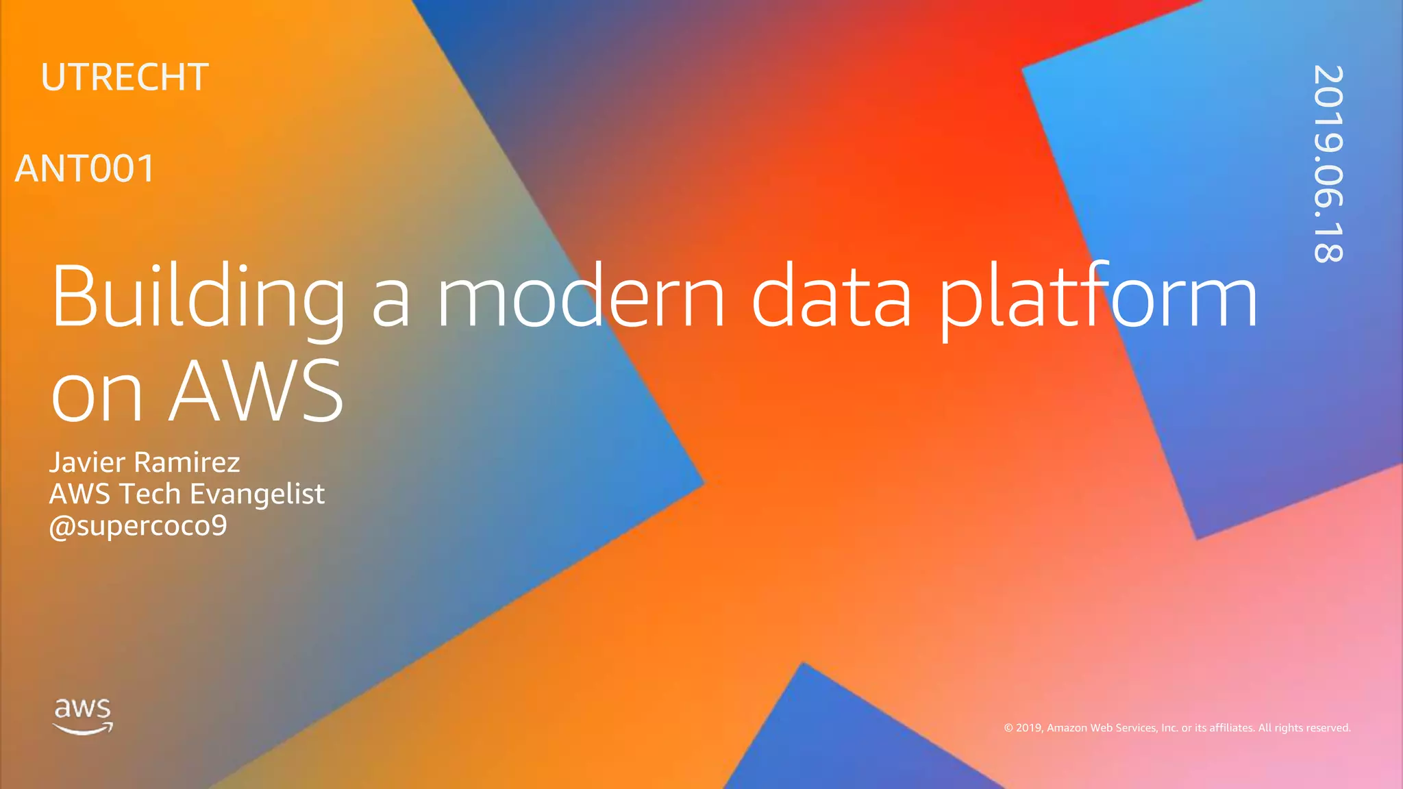 Building a modern data platform on AWS. Utrecht AWS Dev Day | PDF ...