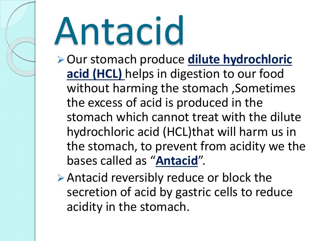 Antacid ppt