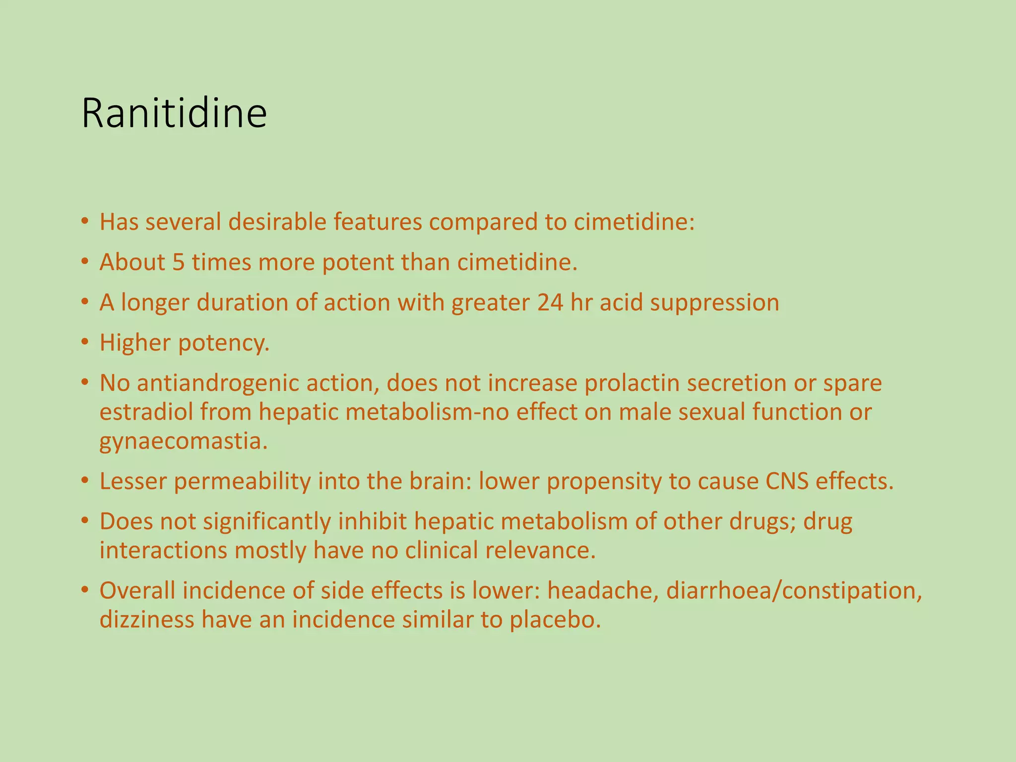 Antacids and peptic ulcer PPT