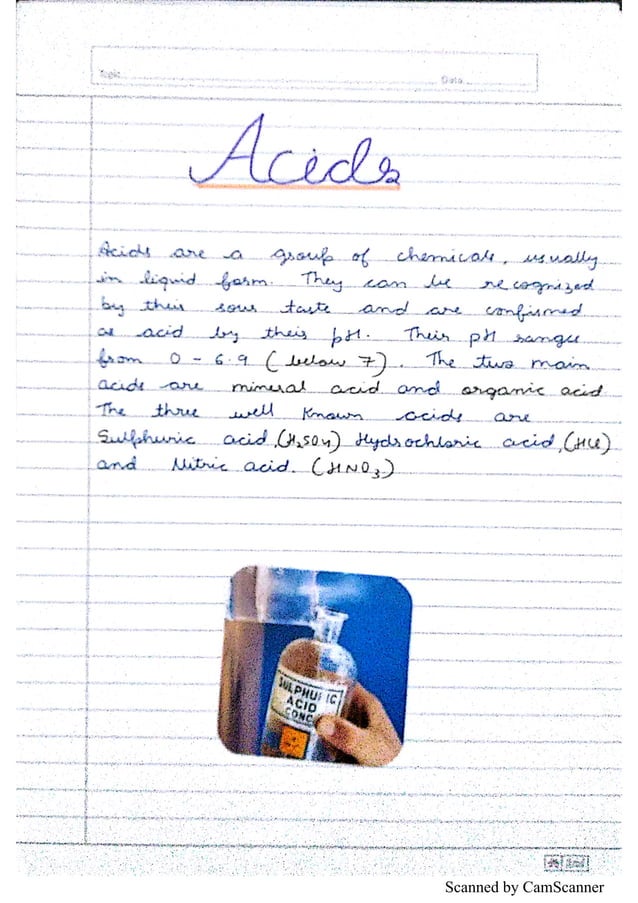 ANTACIDS Chemistry Investigatory Project Class 12 CBSE PDF