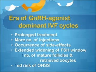 Antagonist - Tips and tricks to optimize use in Intra Uterine ...