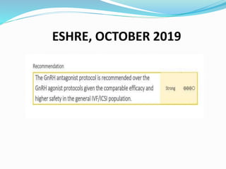 ESHRE, OCTOBER 2019
 