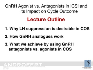 GnRH agonist versus antagonist and impact on cycle outcome | PDF