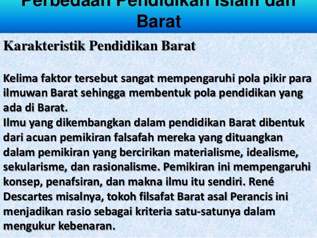 karakteristik budaya islam Akarakteristik budaya barat budaya barat (kadang-kadang disamakan dengan peradaban barat atau peradaban eropa), mengacu pada warisan norma-norma sosial, nilai-nilai etika, adat istiadat, keyakinan. karakteristik budaya islam Akarakteristik budaya barat budaya barat (kadang-kadang disamakan dengan peradaban barat atau peradaban eropa), mengacu pada warisan norma-norma sosial, nilai-nilai etika, adat istiadat, keyakinan.
