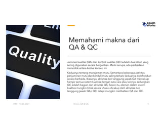 Antara qa dan qc | PPT