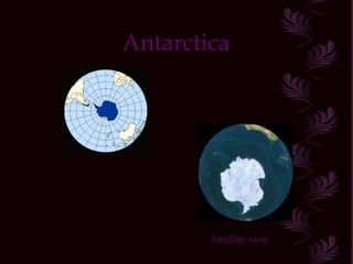 Antarctica Satellite view 