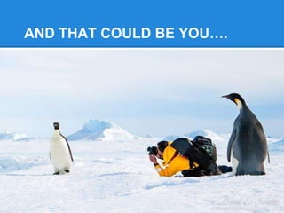 AND THAT COULD BE YOU….
 