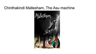 Chinthakindi Mallesham, The Asu machine
 