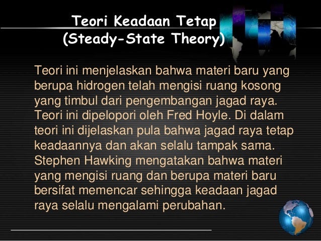 Teori Keadaan Tetap Sekali