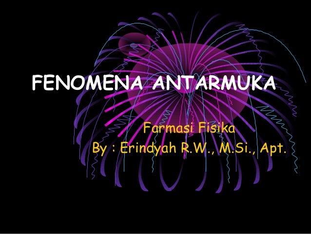 Contoh Soal Pilihan Ganda Fenomena Antarmuka Farmasi Fisik Serta
