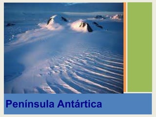 Península Antártica
 