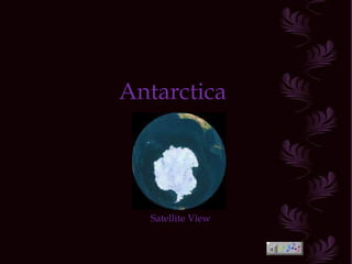 Antarctica Satellite View 