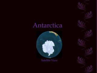 Antarctica Satellite View 