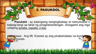(Antas ng Pang-Uri Filipino 5) Powerpoint Presentation for ...