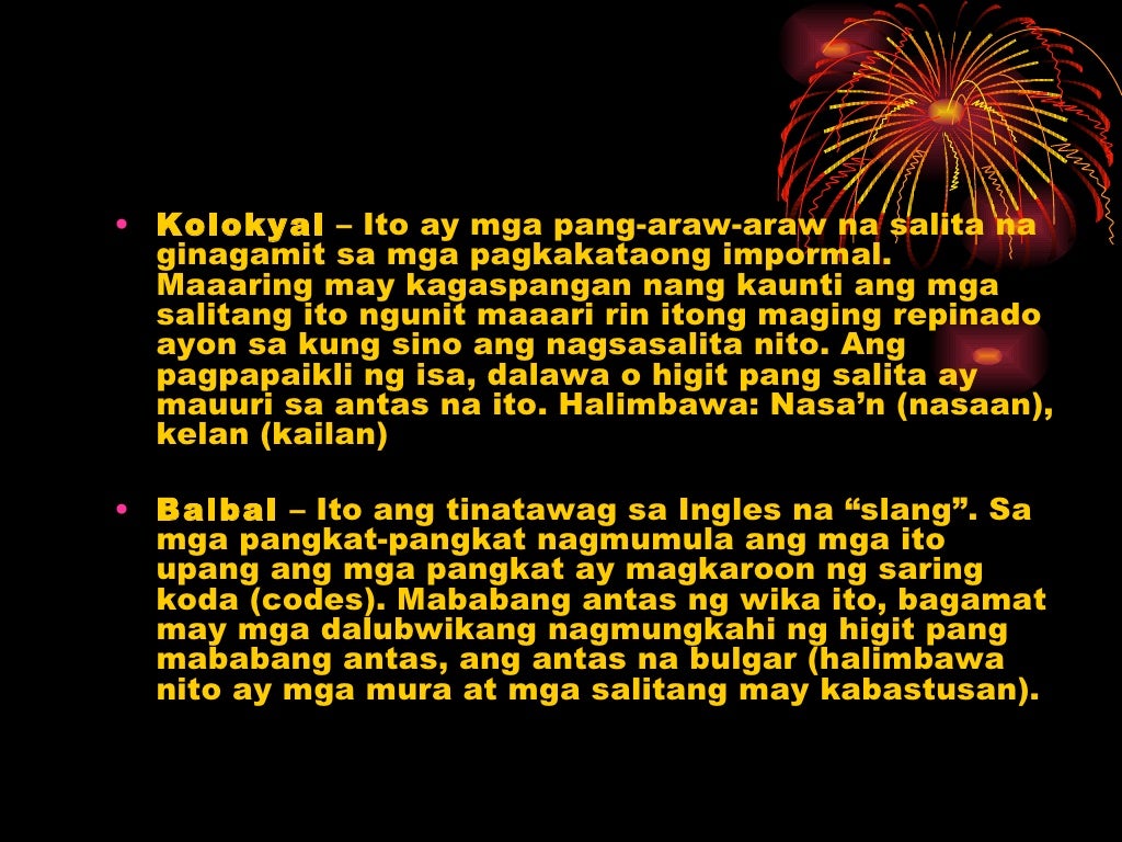 antas ng wika antas ng wika