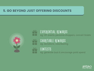 5. GO BEYOND JUST OFFERING DISCOUNTS
 