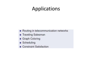 Applications
 