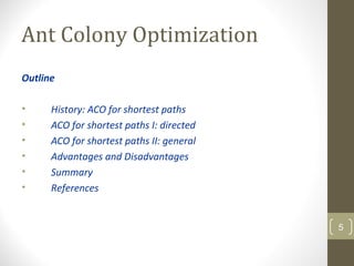 Ant colony optimization | PPT