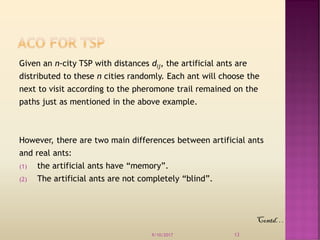 Ant colony optimization | PDF