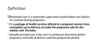 Comprehensive Guide to Antenatal Care: Ensuring Safe Pregnancy and ...