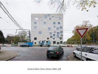 * Sistemas de organizacion
- MALLA NEUTRA
Escuela de Gestion y Diseno, Zollverein. SANAA - 2006
Escuela de Gestion y Diseno, Zollverein. SANAA - 2006
 
