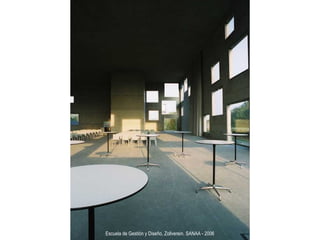 Escuela de Gestion y Diseno, Zollverein. SANAA - 2006Escuela de Gestión y Diseño, Zollverein. SANAA - 2006
 