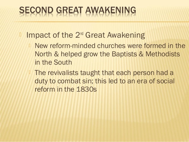 first great awakening vs second great awakening venn diagram