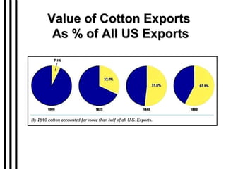 Value of Cotton Exports  As % of All US Exports 