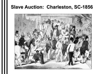 Slave Auction:  Charleston, SC-1856 