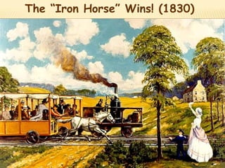 The “Iron Horse” Wins! (1830) 
 