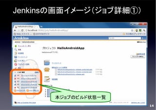 Jenkinsを用いたAndroidアプリビルド作業効率化