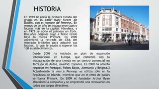 Primark Antecedentes | PPTX