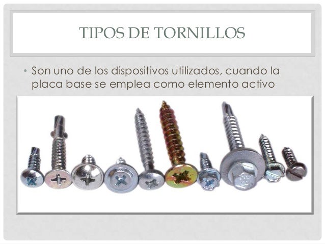 Resultado de imagen para para que se usa un tornillo