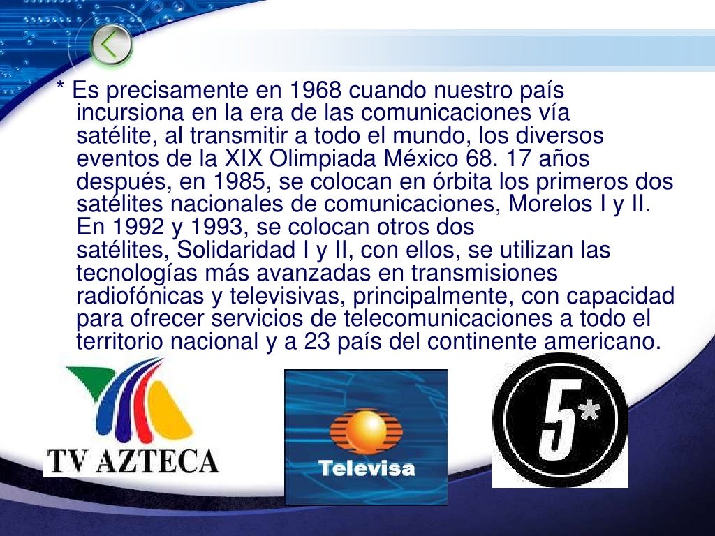 Antecedentes de la television en mexico