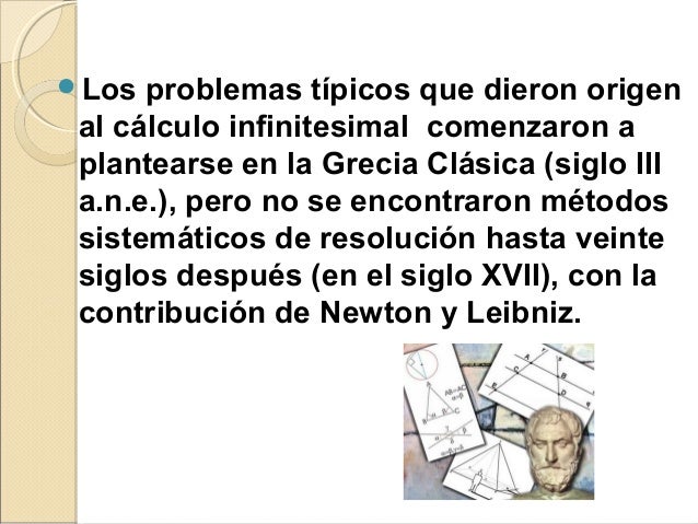 Problemas Que Dieron Origen Al Cálculo Diferencial