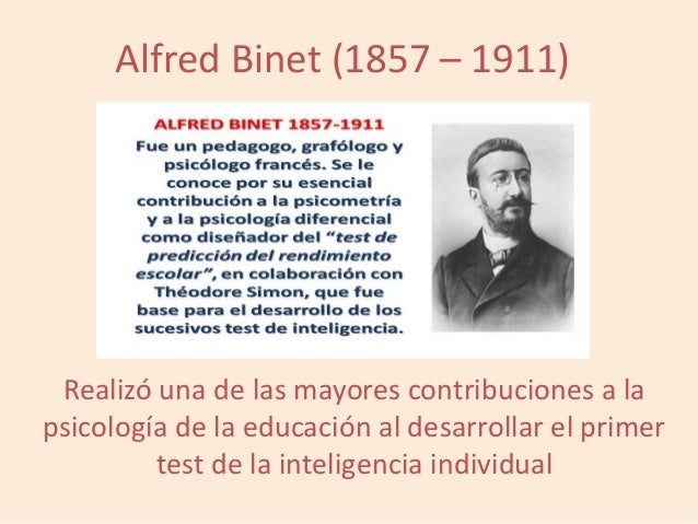 Antecedentes psicologia educativa
