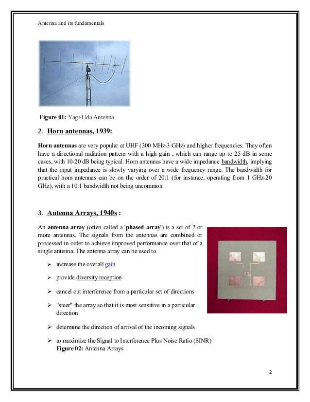 Antenna fundamentals