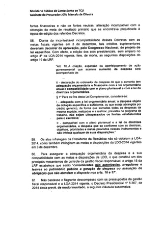 A íntegra do flagrante crime de dilma