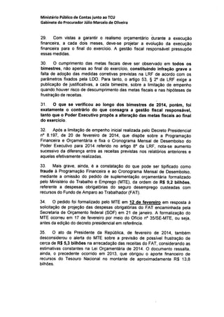 A íntegra do flagrante crime de dilma