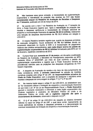 A íntegra do flagrante crime de dilma