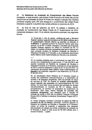 A íntegra do flagrante crime de dilma