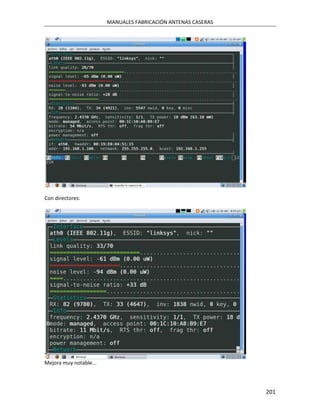MANUALES FABRICACIÓN ANTENAS CASERAS




Con directores:




Mejora muy notable...




                                                               201
 