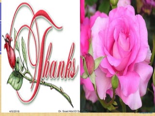 434/5/2018 Dr. Soad Abd El Salam Ramadan
 