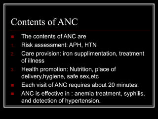 Antenatal Care.ppt | Parenting Babies and Toddlers | Parenting