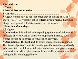 Comprehensive Guide to Antenatal Care: Procedures and Objectives | PPTX